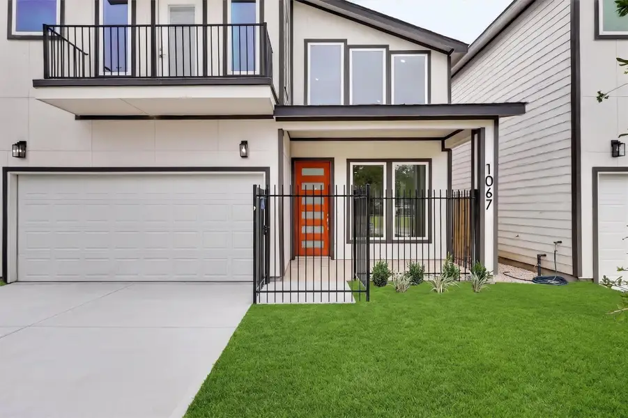 1067-Gated entry and two car garage. Front facing Master Bedroom Balcony for morning coffee with refreshing Breeze. (Rare in this area). I am Gorgeous from inside too!!