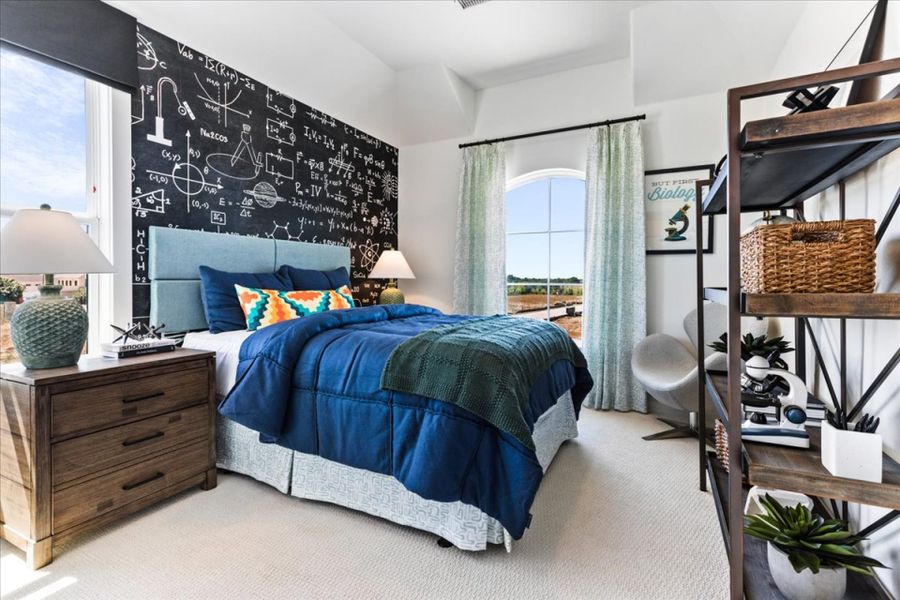 Furnished interior view inside a new home in Nelson Lake, Rockwall (Image 16).