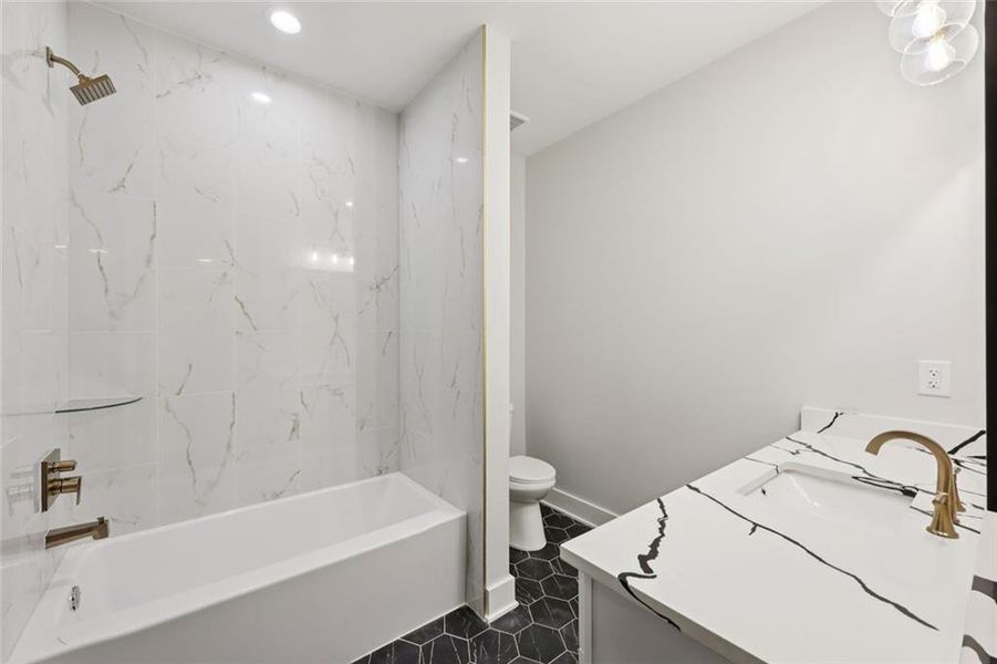 Furnished interior view inside a new home in , Auburn (Image 70).