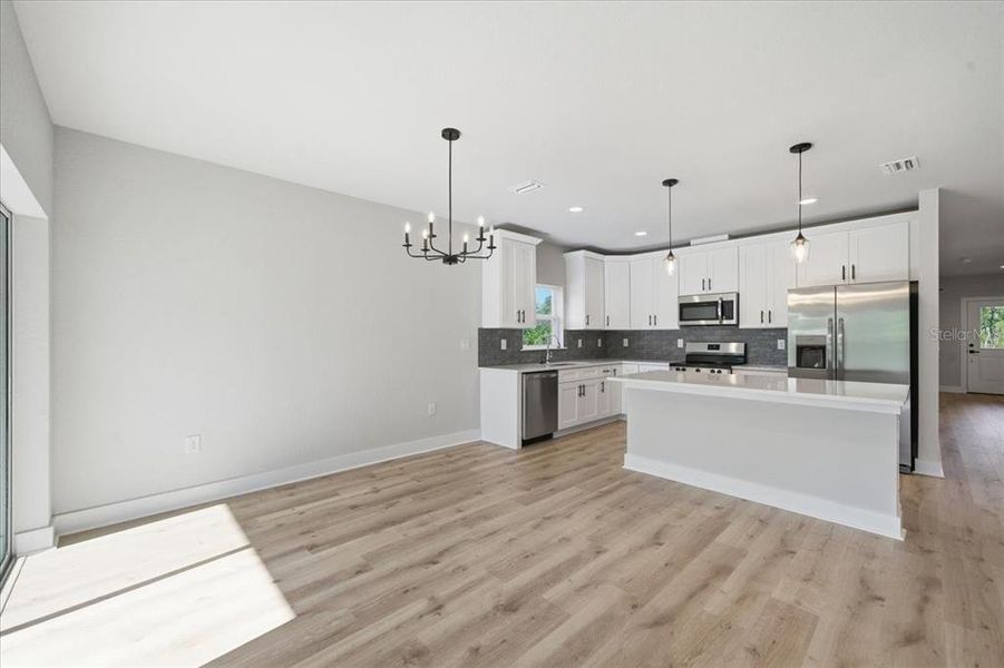 Furnished interior view inside a new home in , Weeki Wachee (Image 8).