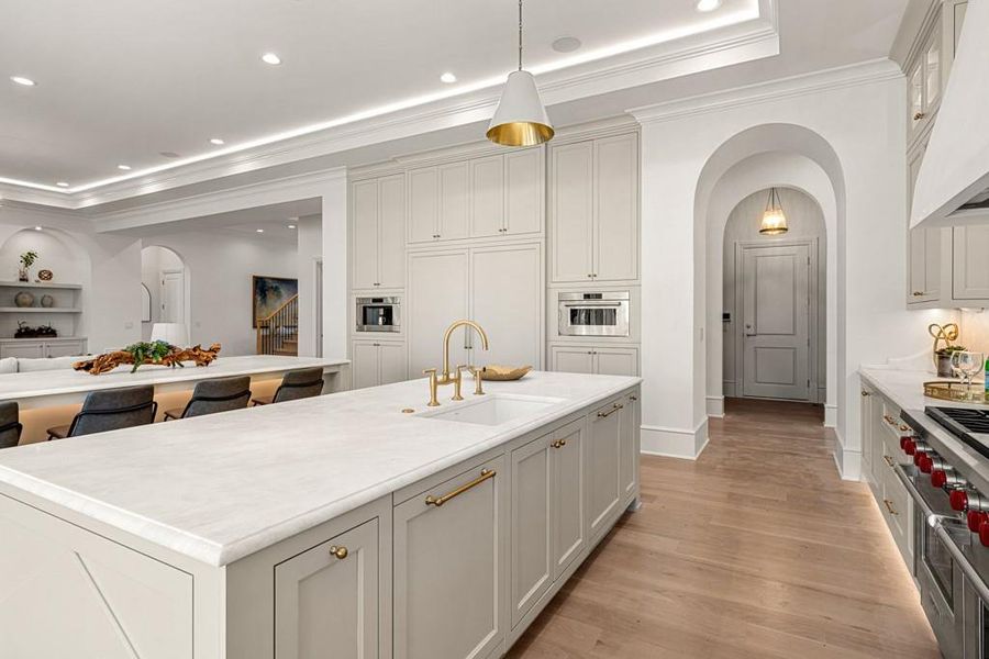 Furnished interior view inside a new home in , Milton (Image 19).