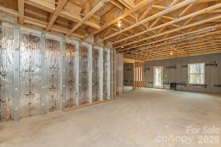 In-progress construction of a new home in Green Acres, Mount Pleasant, NC (Image 36).