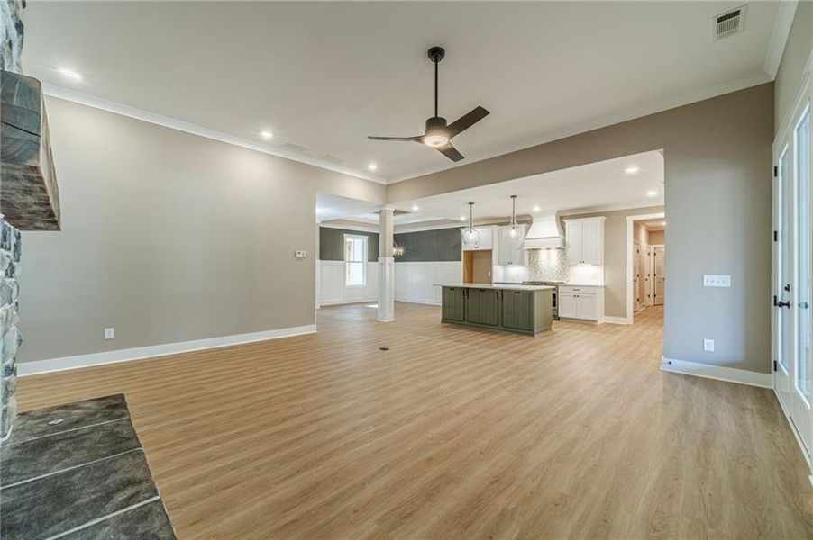 Spacious, unfurnished interior of a new home in , Monroe (Image 58).