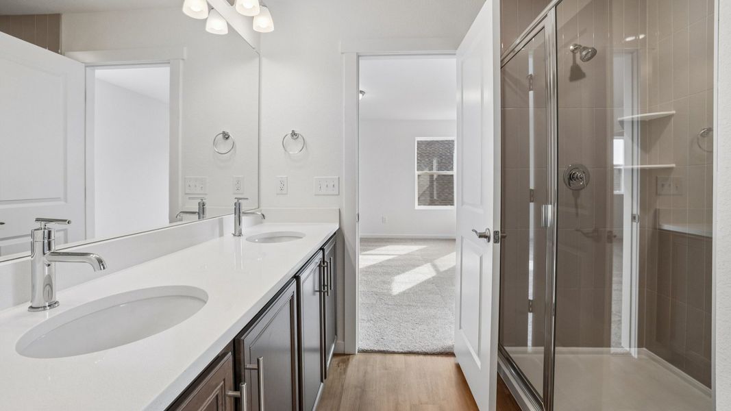 Furnished interior view inside a new home in Granary, Johnstown (Image 30).