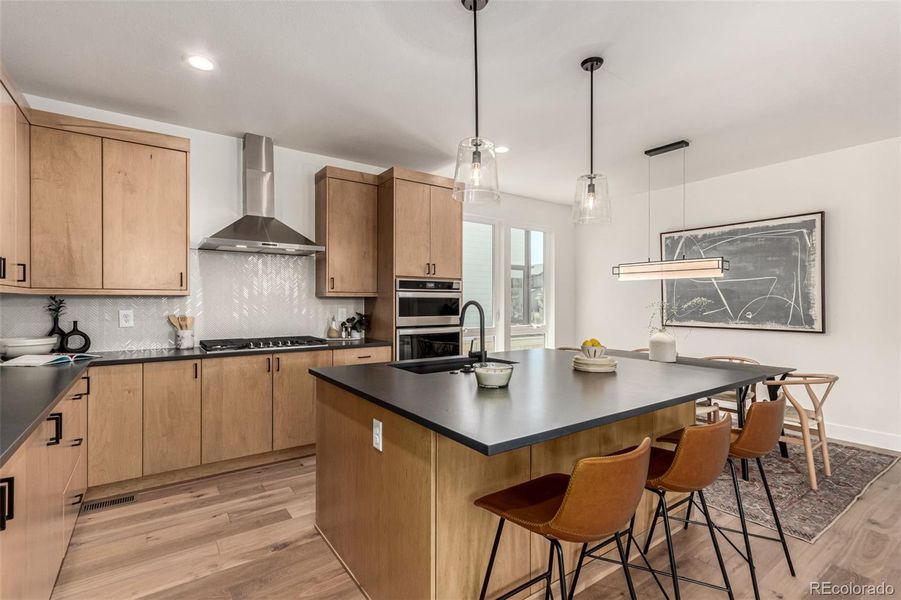 Furnished interior view inside a new home in West Grange, Longmont (Image 8).