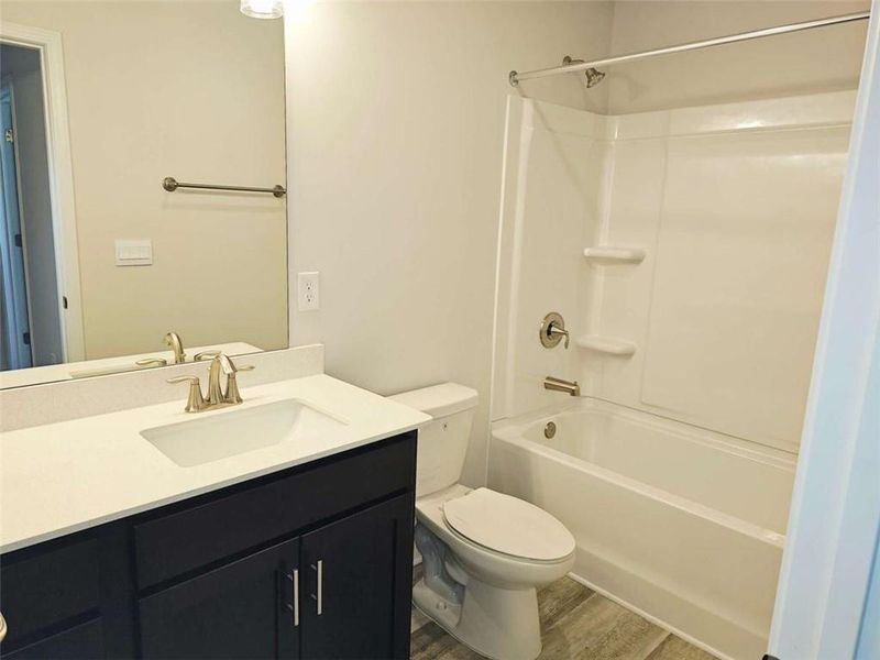 Furnished interior view inside a new home in Scarlett Place, Bowdon (Image 7).