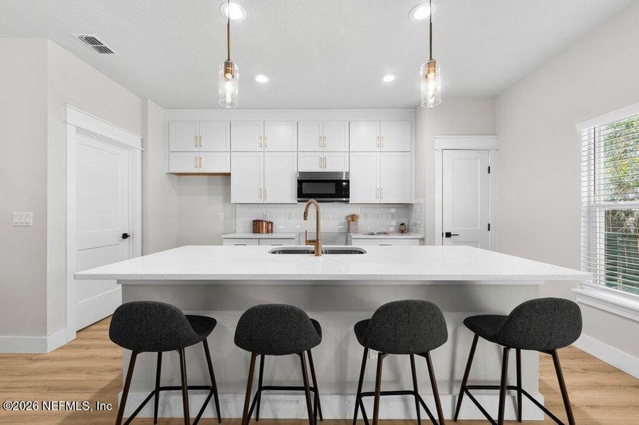 Furnished interior view inside a new home in , Jacksonville (Image 28).