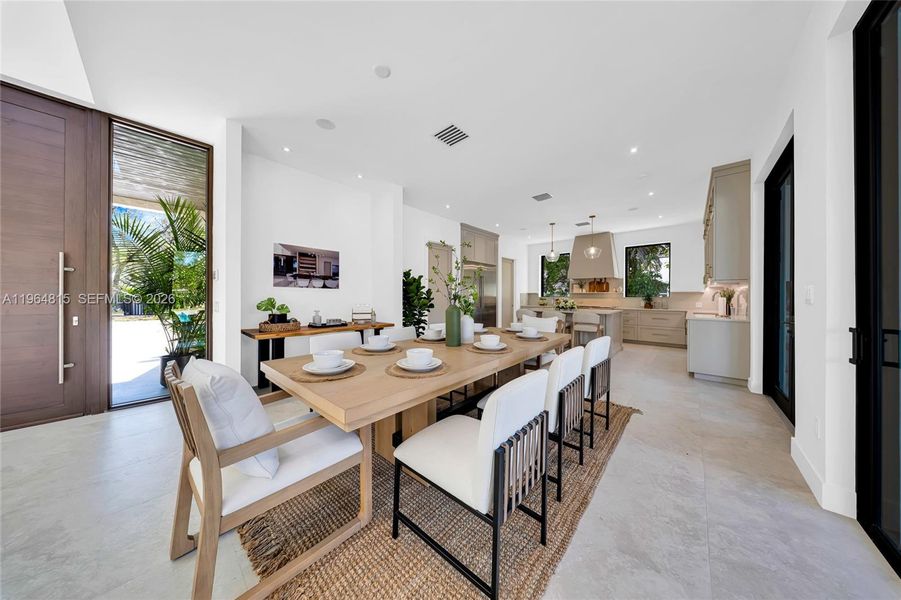 Furnished interior view inside a new home in , Miami (Image 50). Furnished interior view inside a new home in , Miami (Image 50).