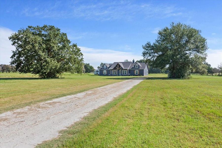 View of dirt / gravel road