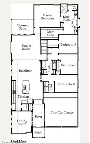 Kilgore IV First Floor Plan