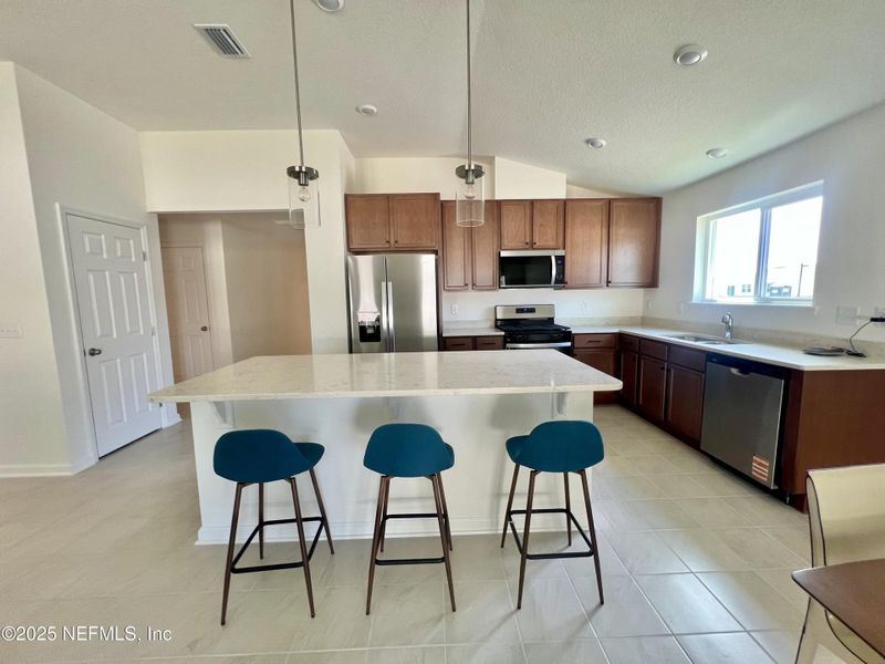 Furnished interior view inside a new home in Copper Ridge, Jacksonville (Image 3).