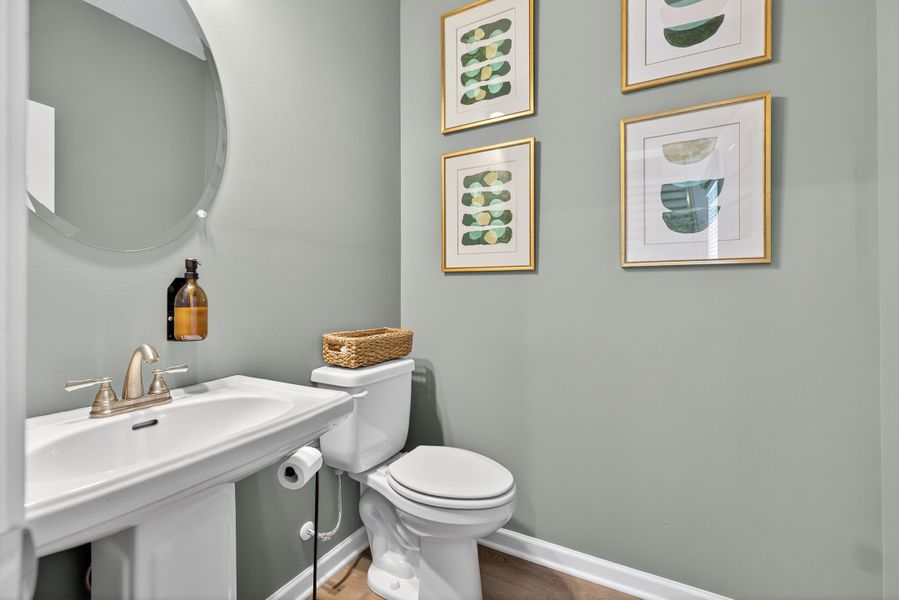 Furnished interior view inside a new home in Dogwood Estates, Ooltewah (Image 8).