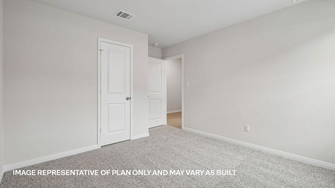 Representative unfurnished interior of a home built from the The Irvine by D.R. Horton in Thunder Rock, Marble Falls (Image 40). Representative unfurnished interior of a home built from the The Irvine by D.R. Horton in Thunder Rock, Marble Falls (Image 40).
