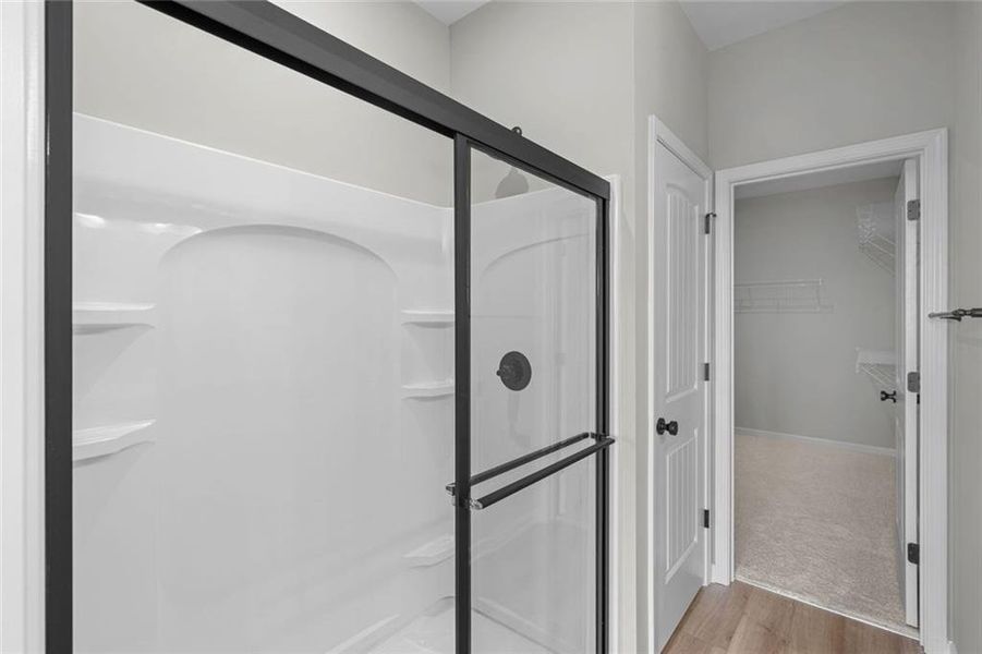 Close-up of interior finishes inside a home in Villas at Gold Creek, Dawsonville (Image 12).