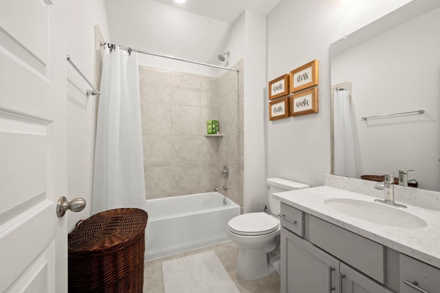 Furnished interior view inside a new home in , Conroe (Image 19). Furnished interior view inside a new home in , Conroe (Image 19).