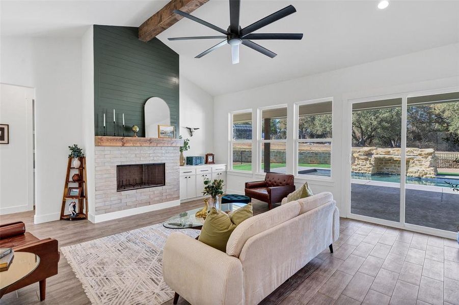 Furnished interior view inside a new home in , Granbury (Image 5).