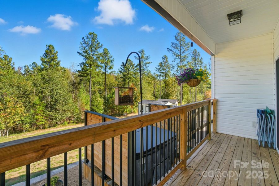 Exterior details and patio area of a home in , Clover (Image 2).
