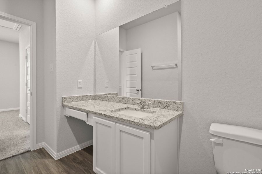 Furnished interior view inside a new home in Melissa Ranch, San Antonio (Image 9). Furnished interior view inside a new home in Melissa Ranch, San Antonio (Image 9).