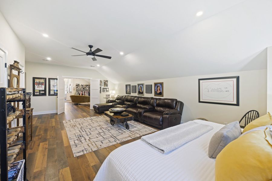 Furnished interior view inside a new home in , Meggett (Image 31).