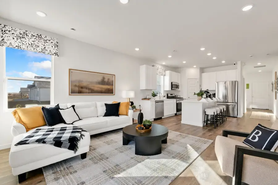 Furnished interior view inside a new home in Granary, Johnstown (Image 8).