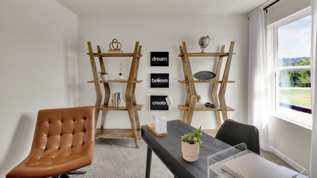Furnished interior view inside a new home in Fieldcrest Acres, Blountville (Image 29).
