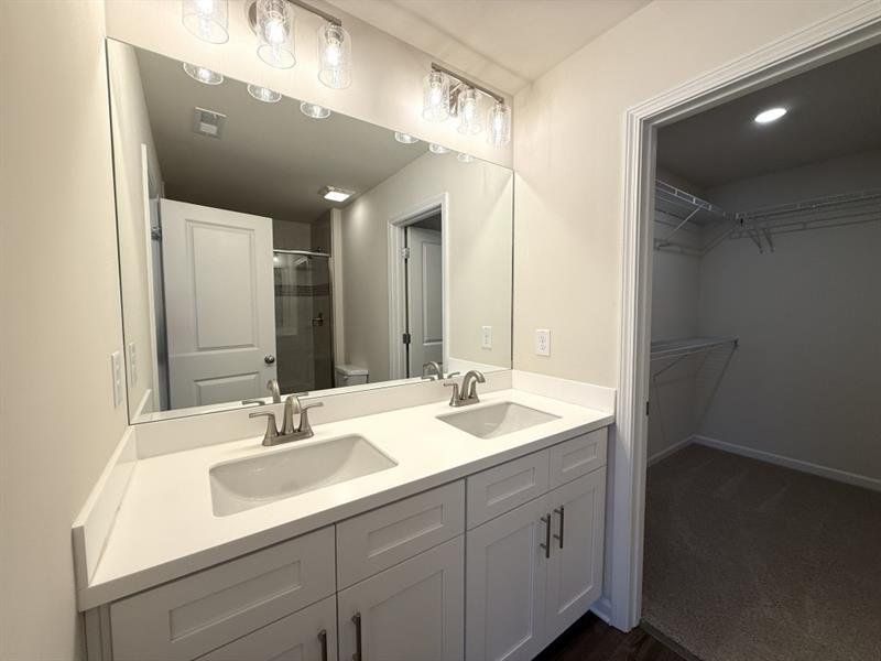 Furnished interior view inside a new home in Magnolia Grove, Mableton (Image 9).