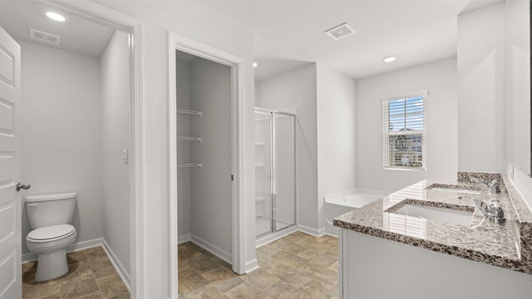 Furnished interior view inside a new home in Southwind Village, Evans (Image 13). Furnished interior view inside a new home in Southwind Village, Evans (Image 13).