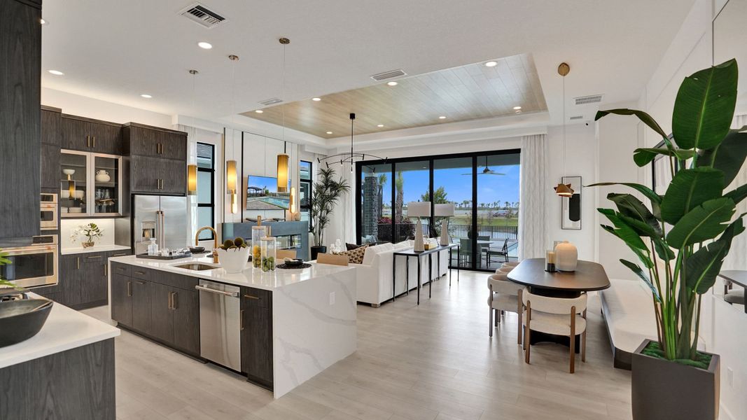 Kitchen and Great Room Kitchen and Great Room