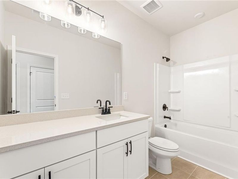 Furnished interior view inside a new home in Kelly Preserve, Loganville (Image 10).