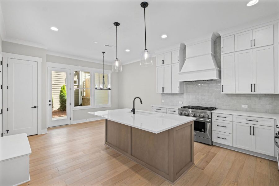 Representative furnished interior of a home built from the The Aldridge by JW Collection in South On Main, Woodstock (Image 5).