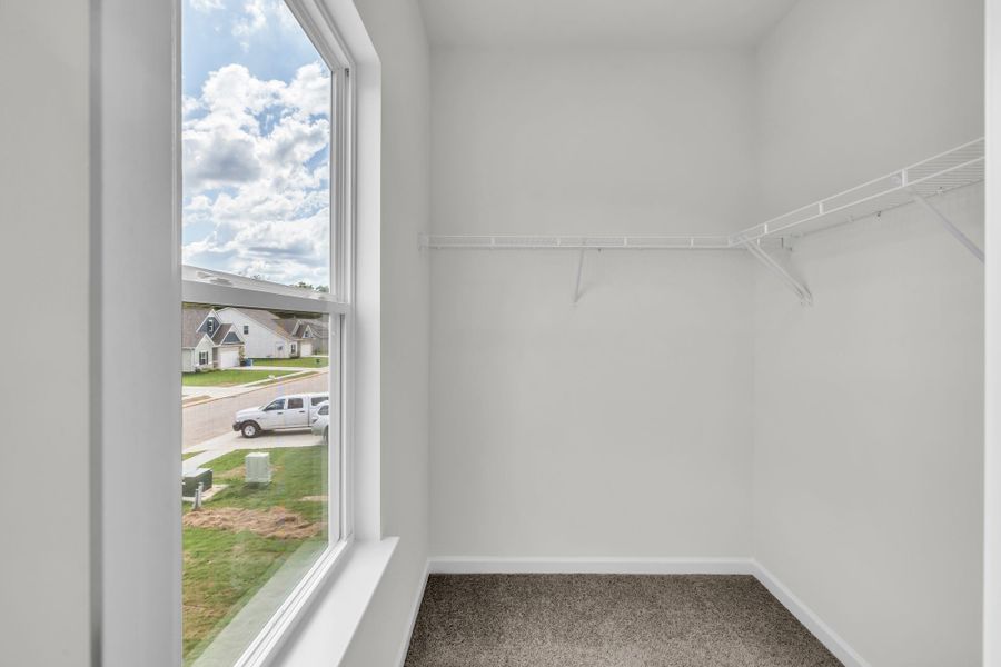 Walk-in closets! Walk-in closets!