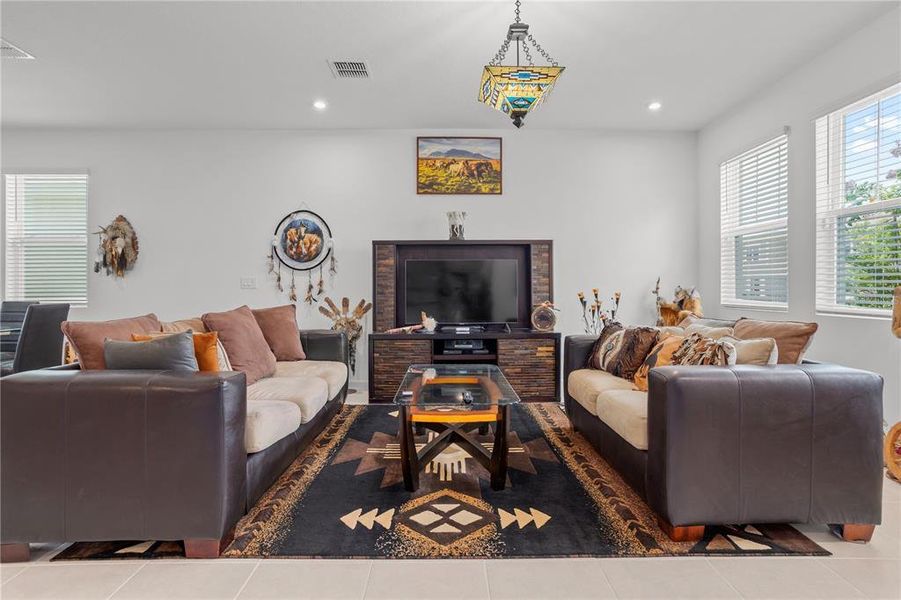 Furnished interior view inside a new home in , Groveland (Image 32).