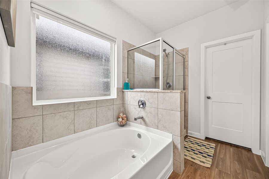 Furnished interior view inside a new home in Lexington Heights, Willis (Image 28).