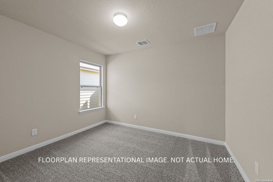 Spacious, unfurnished interior of a new home in Meadows at Clear Springs, New Braunfels (Image 11). Spacious, unfurnished interior of a new home in Meadows at Clear Springs, New Braunfels (Image 11).