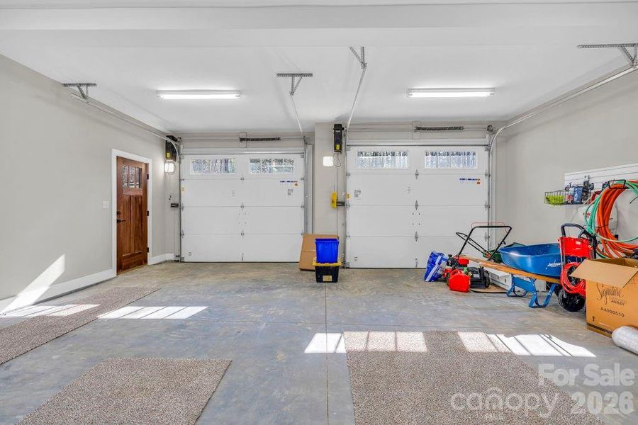 Attached two-car garage Attached two-car garage