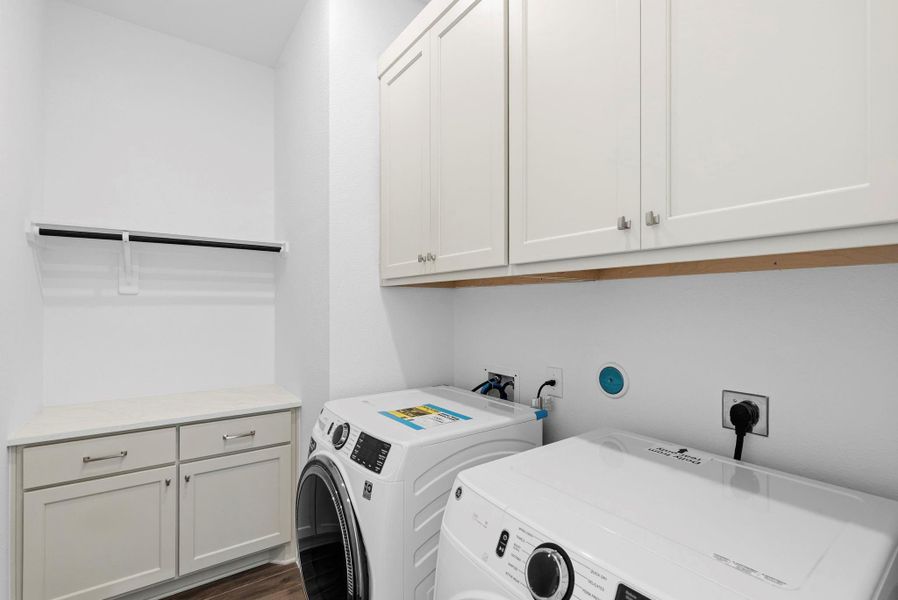 Furnished interior view inside a new home in Meridiana, Manvel (Image 7).