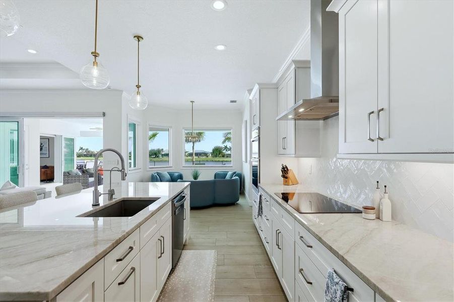 Furnished interior view inside a new home in , Placida (Image 38).