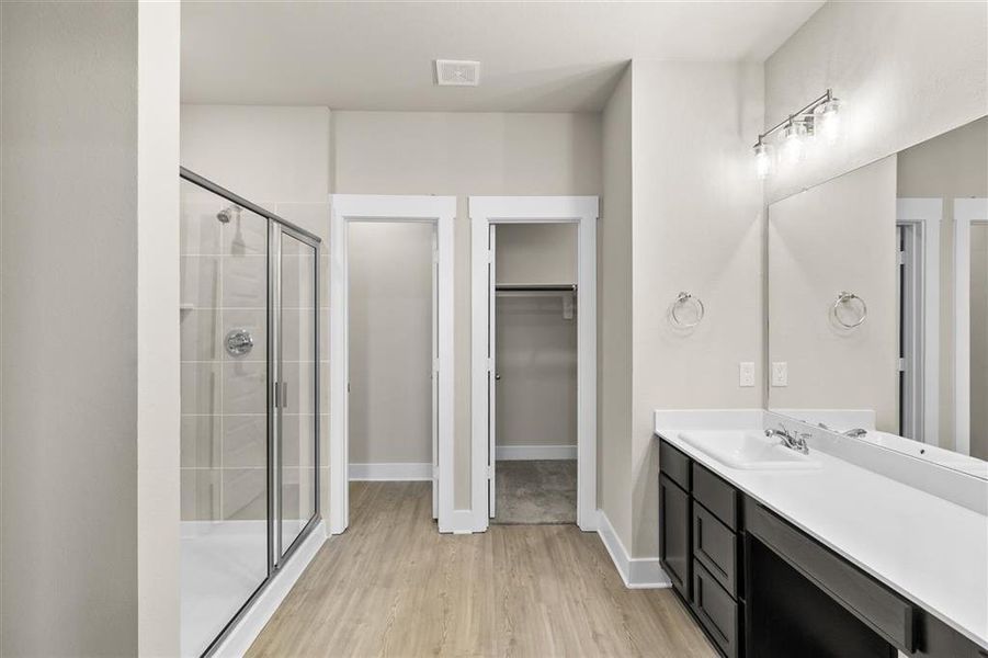 Furnished interior view inside a new home in Colony at Pinehurst 50s, Pinehurst (Image 6).