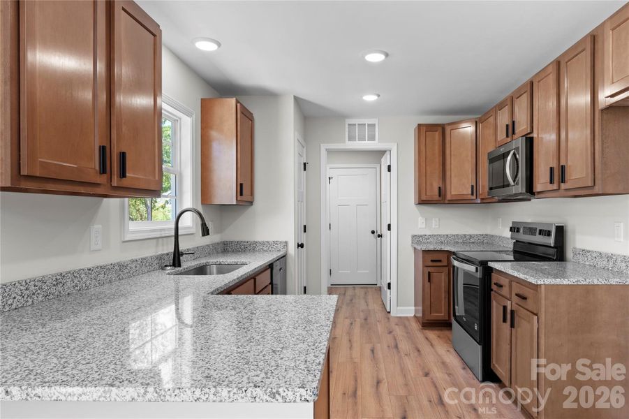 Furnished interior view inside a new home in , Winston-Salem (Image 6).
