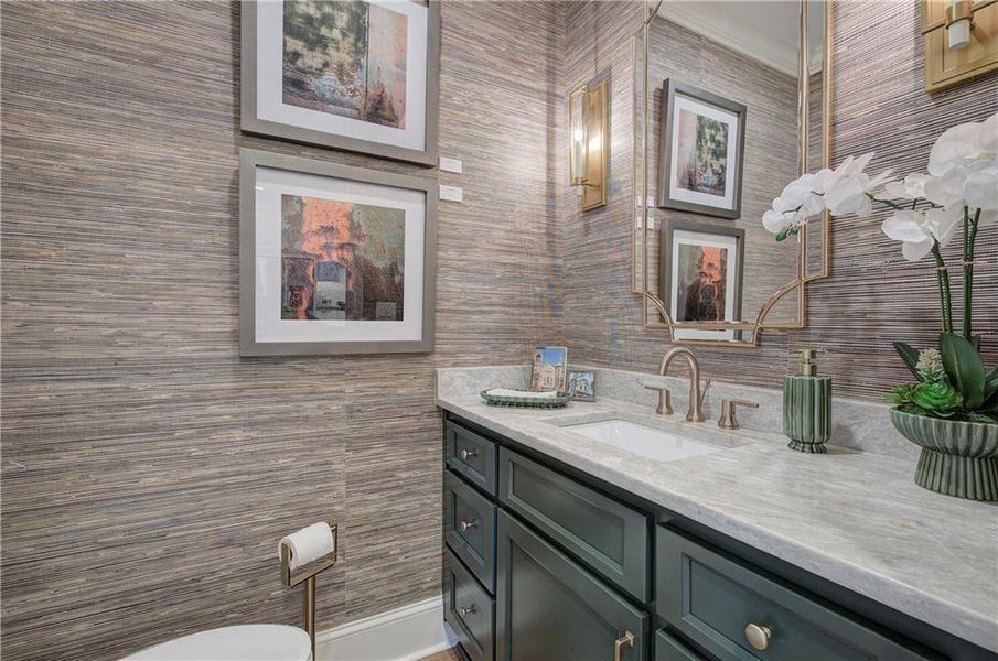 Furnished interior view inside a new home in , Cartersville (Image 18).