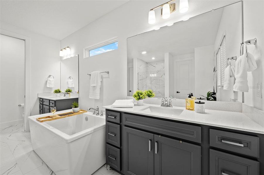 Furnished interior view inside a new home in , Wesley Chapel (Image 15).