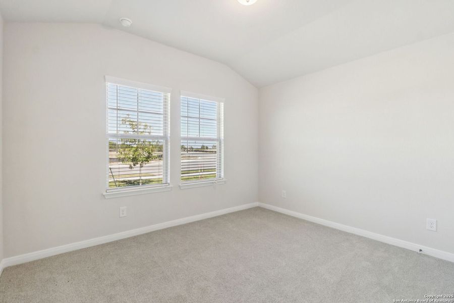 Spacious, unfurnished interior of a new home in Legendary Trails - Classic Series, Cibolo (Image 34).