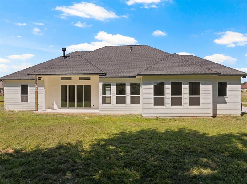 Front exterior of a new home in , Mount Pleasant, TX, highlighting curb appeal (Image 28). Front exterior of a new home in , Mount Pleasant, TX, highlighting curb appeal (Image 28).