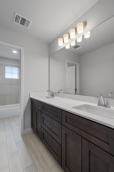 Furnished interior view inside a new home in Morningstar, Georgetown (Image 10).