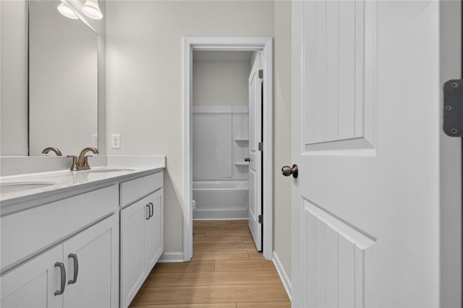 Furnished interior view inside a new home in Southbend, Rome (Image 11).
