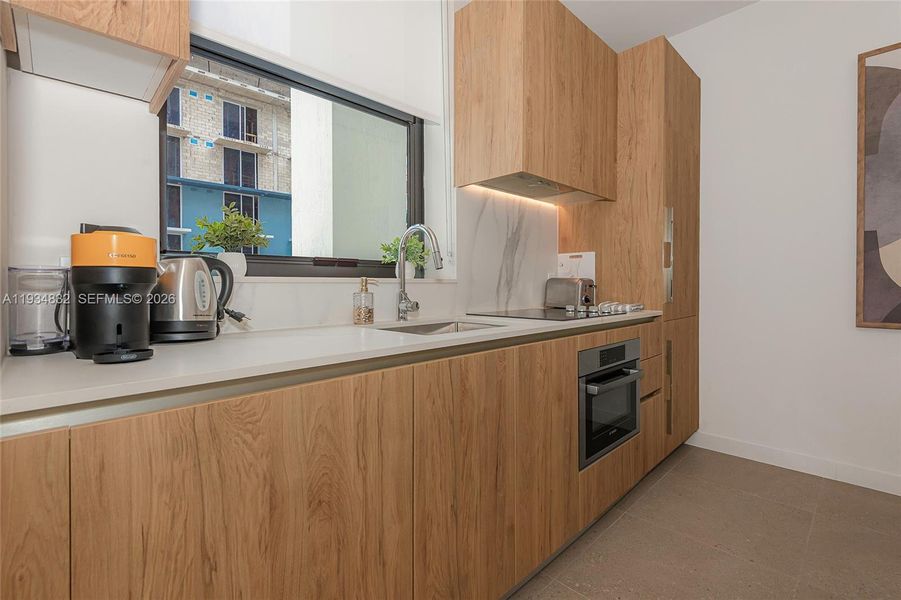 Furnished interior view inside a new home in , Miami (Image 27).