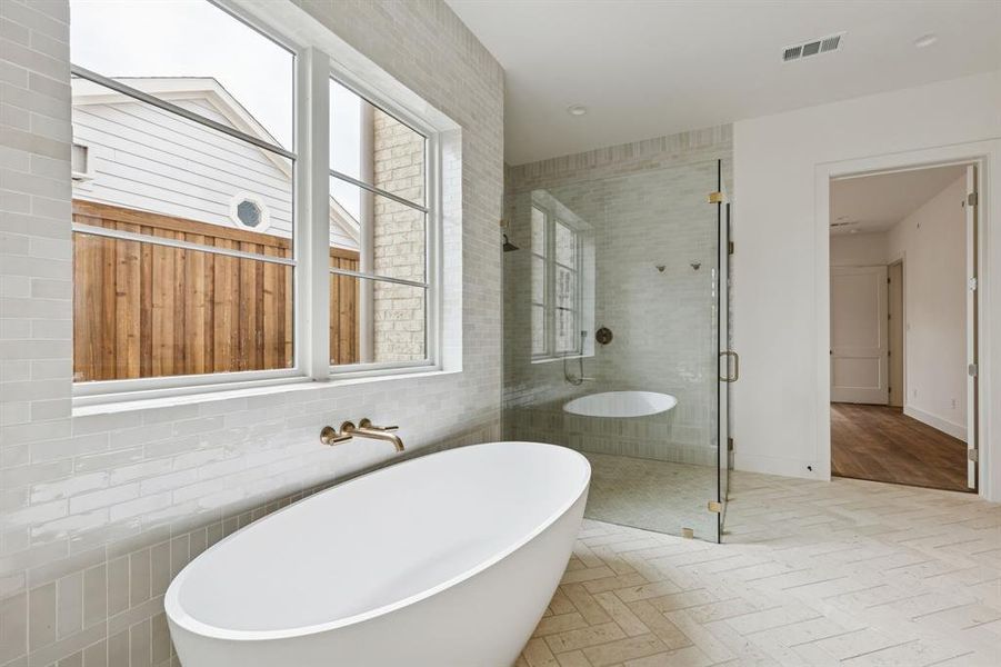 Furnished interior view inside a new home in , Dallas (Image 10). Furnished interior view inside a new home in , Dallas (Image 10).