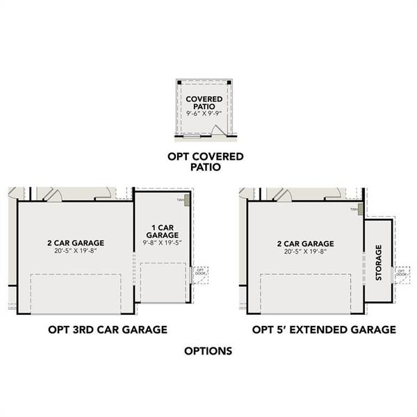 2D floor plan layout of this home in Liberty Estates, Cleveland, TX (Image 8).