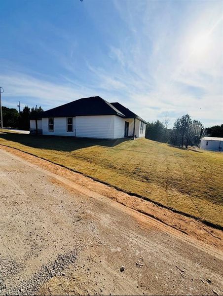 Grass Added to Yard Grass Added to Yard