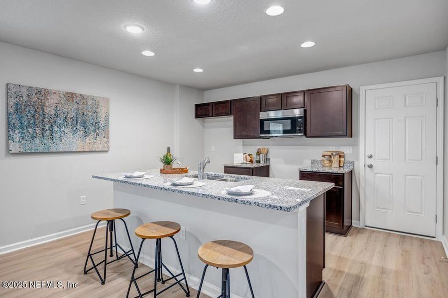 Furnished interior view inside a new home in , Jacksonville (Image 14).